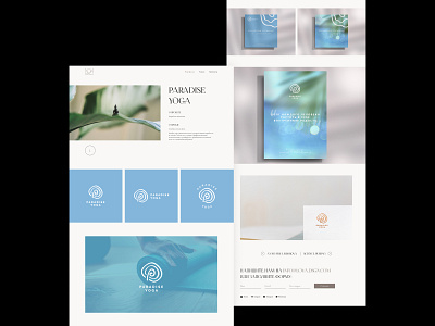Portfolio website for a brand design studio ➰
