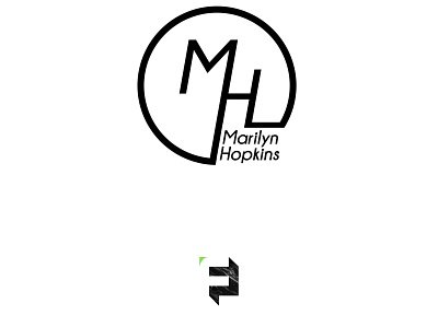 Logotype - MH adobe arts artwork black creation creator design designer france graphicdesigner light logo minimalist paris