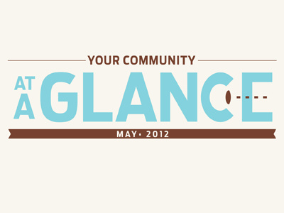 At A Glance design header logo