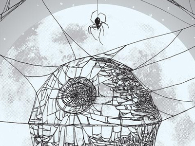 Thats No Moon death star design illustration ink music pen poster star wars web