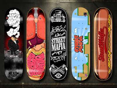 StreetMafia Skateboards board branding mafia skate skateboard street