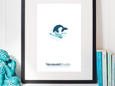Mermaid Studio - branding poster logo poster