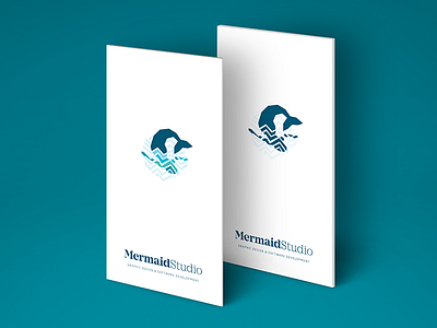 Mermaid Studio logo mermaid