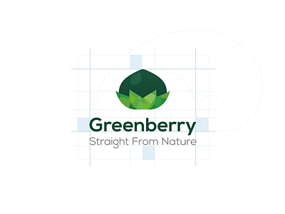 Greenberry Logo branding juice logo