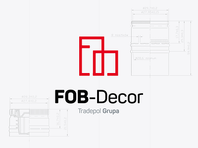 FOB-Decor logo design