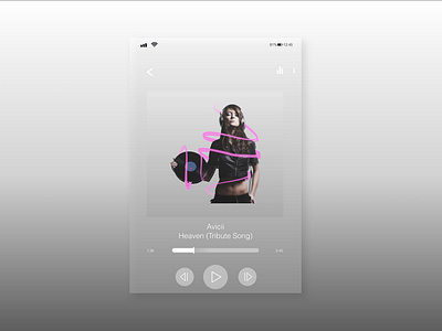 #DailyUI - Music Player