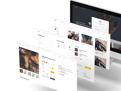 Footwear Store design designer desktop design ui uidesign ux ux design web design webdesign website website design