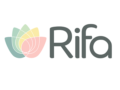 Rifa branding logo vector