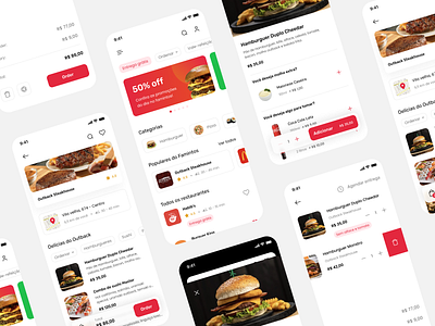 Famintos Mobile Food App Redesign