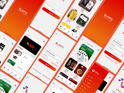 Elarts mobile app design ui mobile design