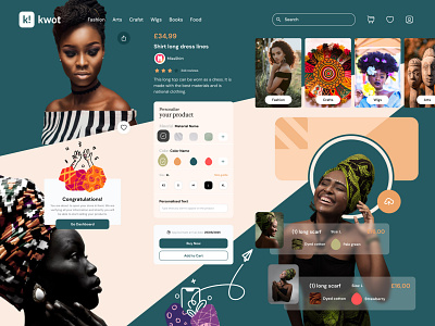 African Commerce - Web and App Design