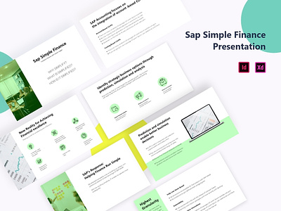 Sap Simple Finance Presentation branding design presentation slide slides slideshow template