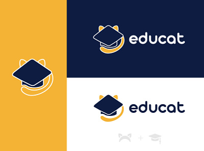 Educat logo branding creative creative design design educat education education logo logo logo design