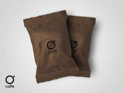 Coffee pack branding design logo