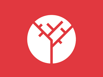 Tree branding design icon illustration logo vector