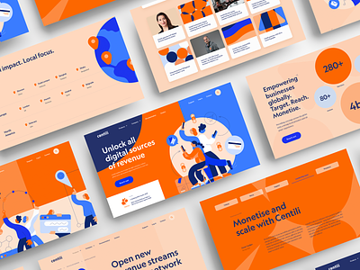 Celebrating 10 years of Centili brainstorming branding client work color palette concept follow the arrow ideation product design storytelling studio direction studiodirection uidesign uxdesign webdesign website design