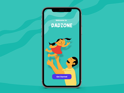 DadZone - WIP adobe animation concept createwithadobexd creative design illustration interaction portfolio ui uiux wip xd