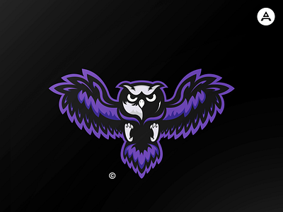 Owl Mascot Logo