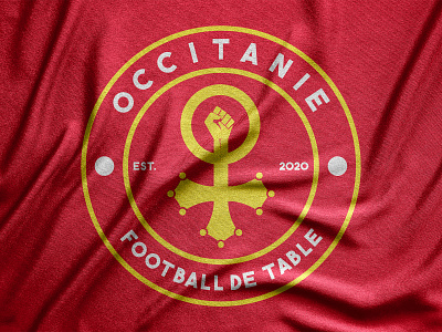 OCCITANIE FOOTBALL DE TABLE brand branding esports esports logo esportslogo football gaming gaming logo gaminglogo industry mascot design mascot logo red soccer sports sports branding sports design sports logo sportswear yellow