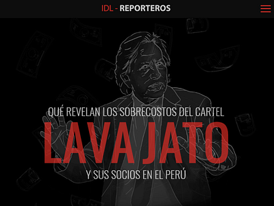 IDL Reporteros - Landing page LAVA JATO