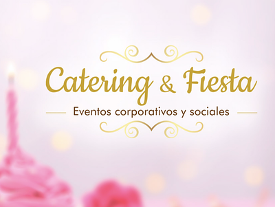 Catering & Fiesta - Logo design events illustration logo