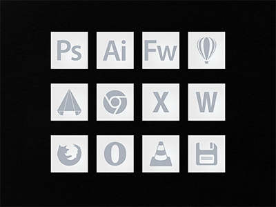 Few Minimal Icons icons minimal