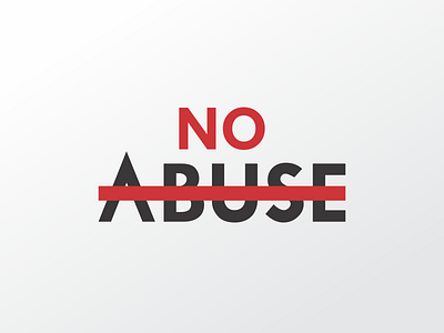 No Abuse abuse logo no abuse stop stop abuse