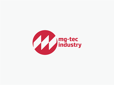 MG-Tec Industry corporate factory industrial park industries industry logo minimalist