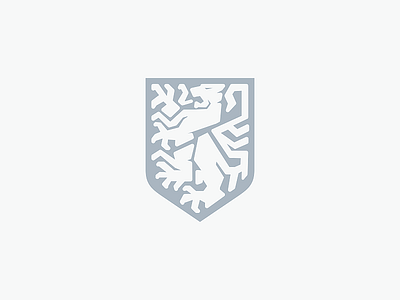 Lion Coat of Arms coat of arms design icon lion logo minimalist