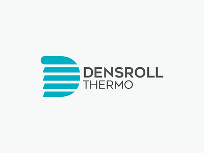 Densroll Thermo d icon logo louver minimalist shutters window rolls window shutters