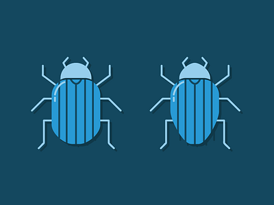 Bugs beetle bug defect