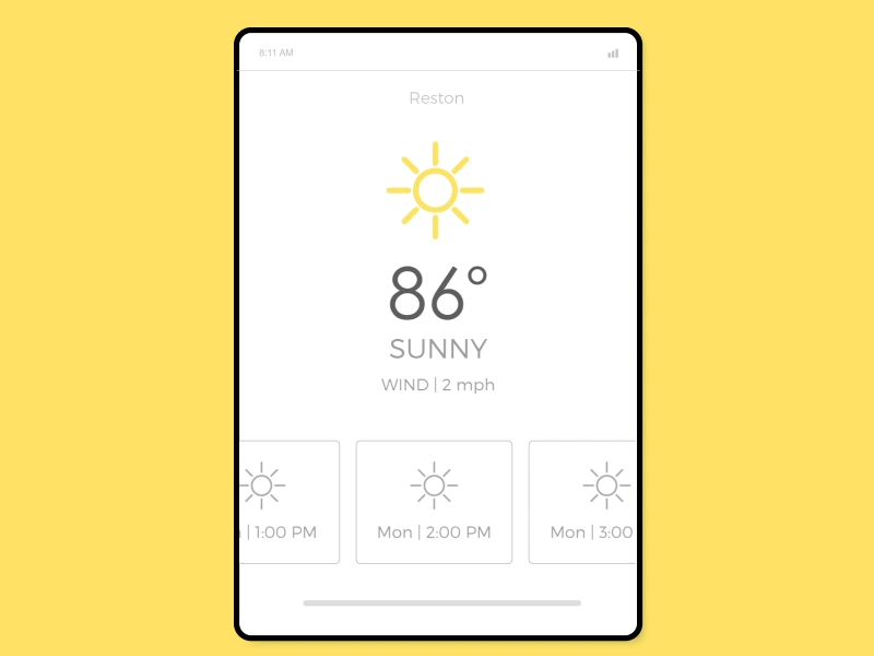 Daily UI | 037 dailyui dailyui 037 dailyui challenge design mobile rain ui weather weather app