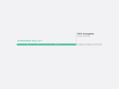 Daily UI | 086 bar completion daily ui challenge dailyui dailyui 086 design progress bar steps ui