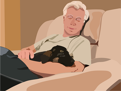 Man's Best Friend design graphics illustration illustrator