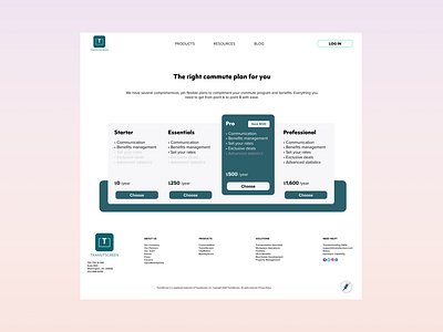 Pricing Page