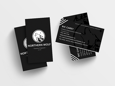 Northern Wolf Business Cards business cards digital agency print