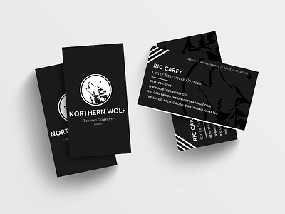 Northern Wolf Business Cards