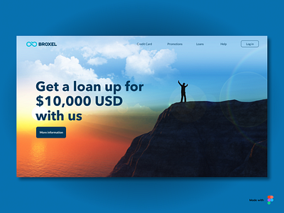 Daily UI #003 Landing Page