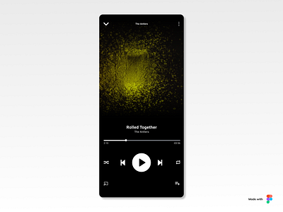 Daily UI #009 Music Player