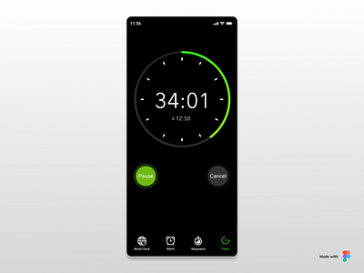 Daily UI #014 Countdown Timer app daily 100 challenge daily ui dailyui design ui ux