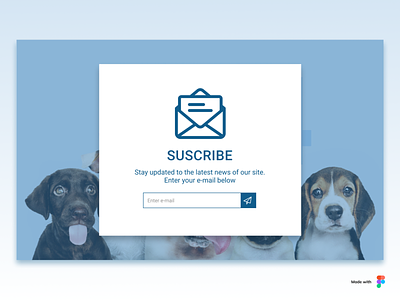 Daily UI #026 Suscribe