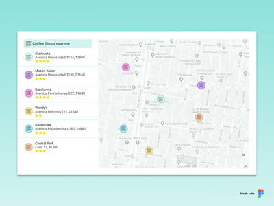 Daily UI #029 Map daily 100 challenge daily ui dailyui design ui ux