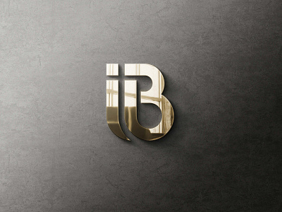 IB branding design flat icon illustration illustrator logo type typography vector