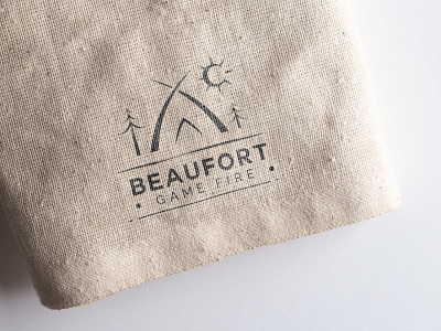 Beaufort game fire branding design flat icon illustration illustrator logo type typography