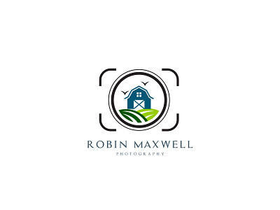 ROBIN MAXWELL Logo branding design flat icon illustration illustrator logo ui ux vector