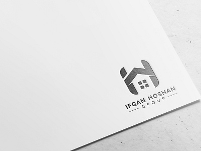 IFGAN HOSHAN Logo branding design flat icon illustration illustrator logo ui ux vector