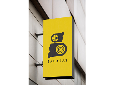 SABASAS LOGO branding design flat icon illustration illustrator logo ui ux vector