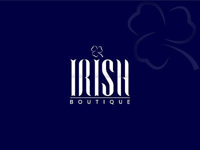 Irish Boutique Logo Design brand identity branding design graphic design logo mezbah zohan minimal modern ui versatile