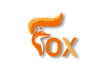 Fox logo actions branding corporate design editable effects elegant fox logo logo mockup real