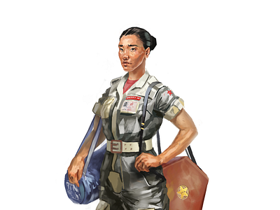 NTP - Space Engineer character character art character design concept art concept design design engineer illustration sci fi space